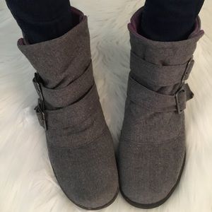 Grey Short Boots